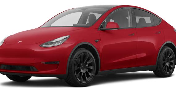 TESLA MODEL Y 2020 5YJYGDEE2LF018192 image